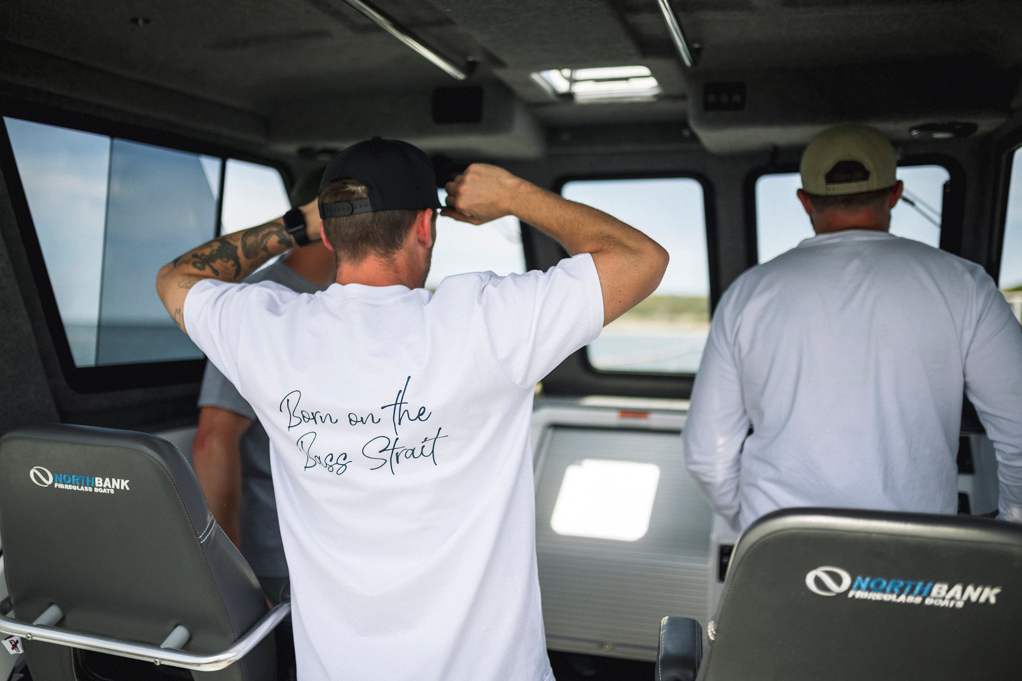 Reef Thief Bass Strait Tee - White